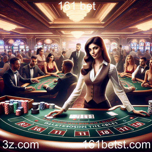 Blackjack Ao Vivo na 161 Bet: Jogue e Ganhe em Tempo Real
